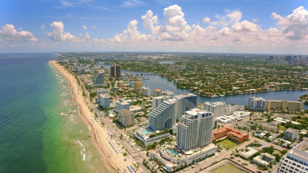 City view of Fort Lauderdale